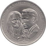 2011 1 DOLLAR PRINCE WILLIAM & KATE MIDDLETON ( BU ) - WORLD COINS - Cambridgeshire Coins