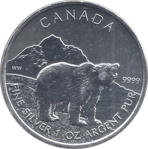2011 1 OZ SILVER FIVE DOLLAR CANADA - WORLD COINS - Cambridgeshire Coins