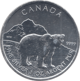 2011 1 OZ SILVER FIVE DOLLAR CANADA - WORLD COINS - Cambridgeshire Coins