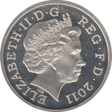 2011 £1 SILVER PROOF - £1 Silver Proof - Cambridgeshire Coins