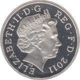 2011 £1 SILVER PROOF - £1 Silver Proof - Cambridgeshire Coins