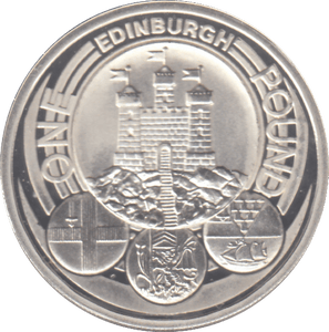 2011 £1 SILVER PROOF - £1 Silver Proof - Cambridgeshire Coins