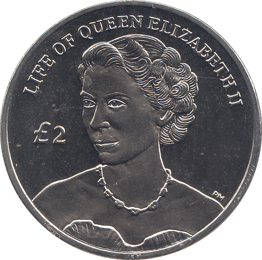 2011 2 POUND LIFE OF QUEEN ELIZABETH ( BU ) - WORLD COINS - Cambridgeshire Coins