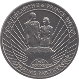 2011 2 POUND QUEEN ELIZABETH & PRINCE PHILLIP DIAMOND JUBILEE ( BU ) - WORLD COINS - Cambridgeshire Coins