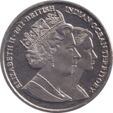 2011 2 POUND THE DUKE AND DUCHESS OF CAMBRIDGE WEDDING - WORLD COINS - Cambridgeshire Coins