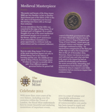 2011 BRILLIANT UNCIRCULATED £2 PRESENTATION PACK KING JAMES BIBLE - £2 BU PACK - Cambridgeshire Coins