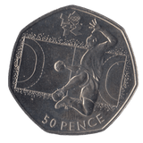 2011 BRILLIANT UNCIRCULATED LONDON OLYMPIC 2012 50p GOALBALL - 50p Olympic BU - Cambridgeshire Coins