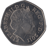 2011 BRILLIANT UNCIRCULATED LONDON OLYMPIC 2012 50p HOCKEY - 50p BU - Cambridgeshire Coins