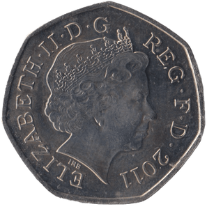 2011 BRILLIANT UNCIRCULATED LONDON OLYMPIC 2012 50p JUDO - 50p BU - Cambridgeshire Coins