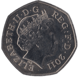 2011 BRILLIANT UNCIRCULATED LONDON OLYMPIC 2012 50p TAEKWONDO - 50p BU - Cambridgeshire Coins