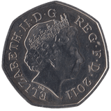 2011 BRILLIANT UNCIRCULATED LONDON OLYMPIC 2012 50p TRIATHLON - 50p BU - Cambridgeshire Coins