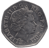 2011 CIRCULATED LONDON OLYMPIC 2012 50p JUDO - 50p CIRCULATED OLYMPIC - Cambridgeshire Coins