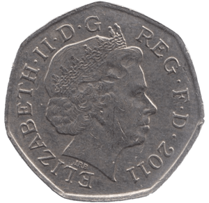 2011 CIRCULATED LONDON OLYMPIC 2012 50p PENTATHLON - 50p CIRCULATED OLYMPIC - Cambridgeshire Coins