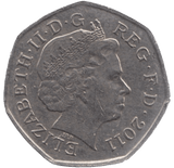 2011 CIRCULATED LONDON OLYMPIC 2012 50p PENTATHLON - 50p CIRCULATED OLYMPIC - Cambridgeshire Coins