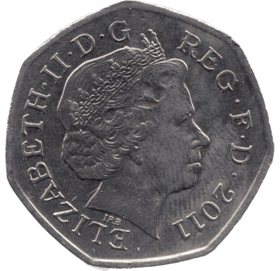 2011 CIRCULATED LONDON OLYMPIC 2012 50p WHEELCHAIR RUGBY - 50p CIRCULATED OLYMPIC - Cambridgeshire Coins