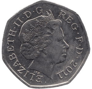 2011 CIRCULATED LONDON OLYMPIC 2012 50p WRESTLING - 50p CIRCULATED OLYMPIC - Cambridgeshire Coins