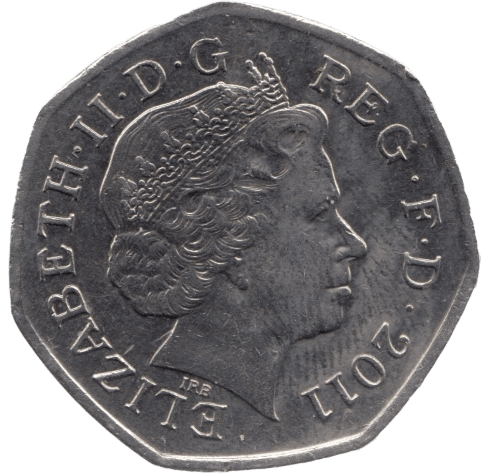 2011 CIRCULATED LONDON OLYMPIC 2012 50p WRESTLING - 50p CIRCULATED OLYMPIC - Cambridgeshire Coins