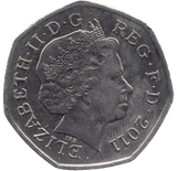 2011 CIRCULATED LONDON OLYMPIC 2012 50p WRESTLING - 50p CIRCULATED OLYMPIC - Cambridgeshire Coins
