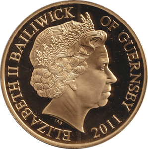 2011 FIFTY PENCE BAILIWICK OF GUERNSEY DIAMOND JUBILEE - WORLD COINS - Cambridgeshire Coins