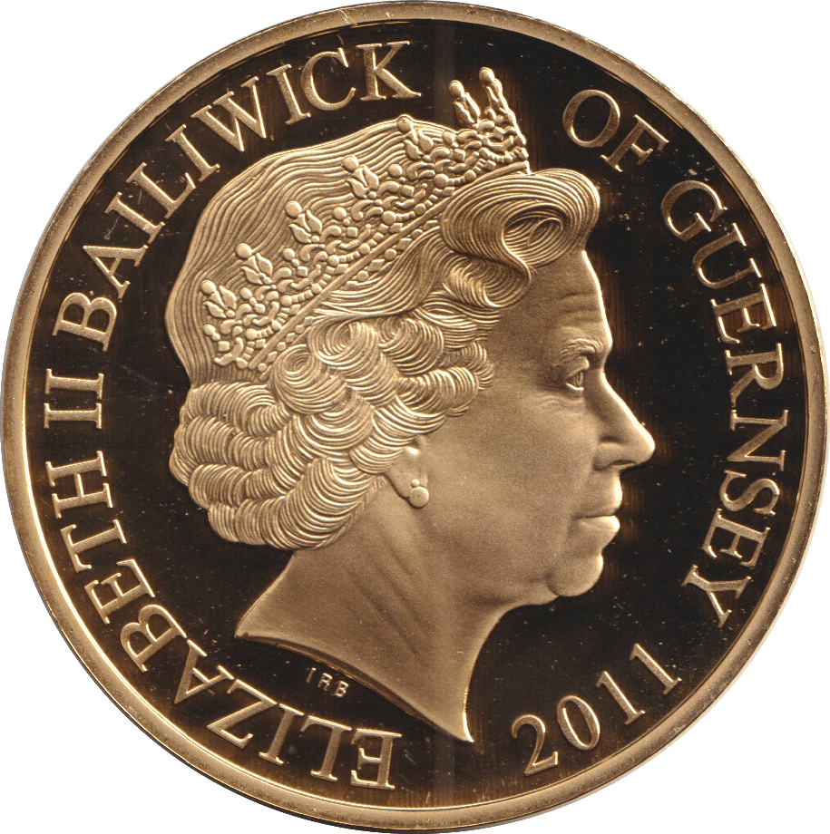 2011 FIFTY PENCE BAILIWICK OF GUERNSEY DIAMOND JUBILEE - WORLD COINS - Cambridgeshire Coins