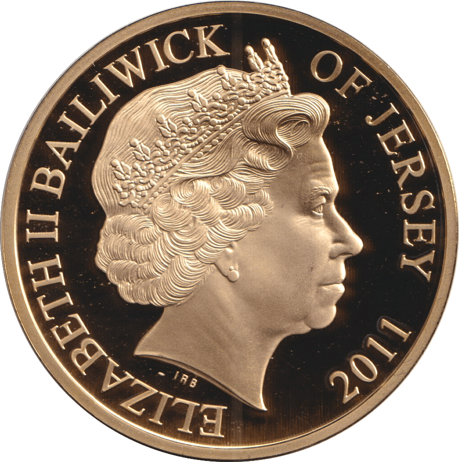 2011 FIFTY PENCE BAILIWICK OF JERSEY DIAMOND JUBILEE - WORLD COINS - Cambridgeshire Coins