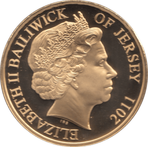 2011 FIFTY PENCE BAILIWICK OF JERSEY DIAMOND JUBILEE - WORLD COINS - Cambridgeshire Coins