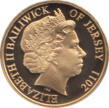 2011 FIFTY PENCE BAILIWICK OF JERSEY DIAMOND JUBILEE - WORLD COINS - Cambridgeshire Coins