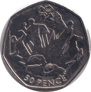 2011 FIFTY PENCE BRILLIANT UNCIRCULATED 2 - 50p BU - Cambridgeshire Coins