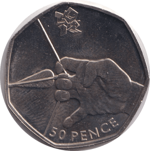 2011 FIFTY PENCE BRILLIANT UNCIRCULATED - 50p BU - Cambridgeshire Coins