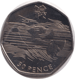 2011 FIFTY PENCE BRILLIANT UNCIRCULATED - 50p BU - Cambridgeshire Coins