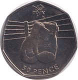 2011 FIFTY PENCE BRILLIANT UNCIRCULATED - 50p BU - Cambridgeshire Coins