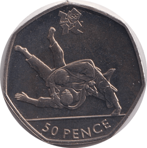 2011 FIFTY PENCE BRILLIANT UNCIRCULATED - 50p BU - Cambridgeshire Coins