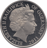 2011 FIVE POUNDS 40TH ANNIVERSARY OF DECIMALISATION ( PROOF ) - £5 Proof - Cambridgeshire Coins