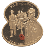 2011 FIVE POUNDS ROYAL BRITISH LEGION ( PROOF ) - WORLD COINS - Cambridgeshire Coins