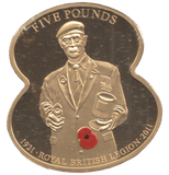 2011 FIVE POUNDS ROYAL BRITISH LEGION ( PROOF ) - WORLD COINS - Cambridgeshire Coins