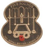 2011 FIVE POUNDS ROYAL BRITISH LEGION ( PROOF ) - WORLD COINS - Cambridgeshire Coins