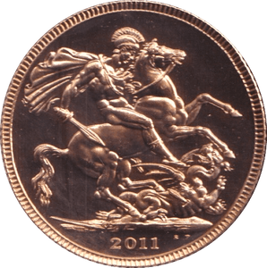 2011 GOLD SOVEREIGN ( BU ) - SOVEREIGN - Cambridgeshire Coins
