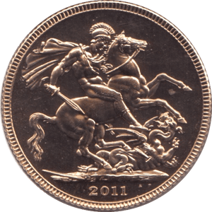 2011 GOLD SOVEREIGN ( BU ) - SOVEREIGN - Cambridgeshire Coins