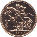 2011 GOLD SOVEREIGN ( BU ) - SOVEREIGN - Cambridgeshire Coins