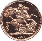 2011 GOLD SOVEREIGN ( PROOF ) - SOVEREIGN - Cambridgeshire Coins
