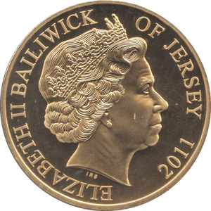 2011 JERSEY DIAMOND JUBILEE FIFTY PENCE - WORLD COINS - Cambridgeshire Coins
