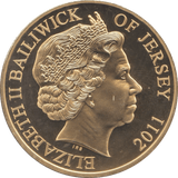 2011 JERSEY DIAMOND JUBILEE FIFTY PENCE - WORLD COINS - Cambridgeshire Coins