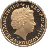 2011 OLYMPICS 2012 GOLD PROOF £25 JUNO UNITED KINGDOM - GOLD WORLD COINS - Cambridgeshire Coins