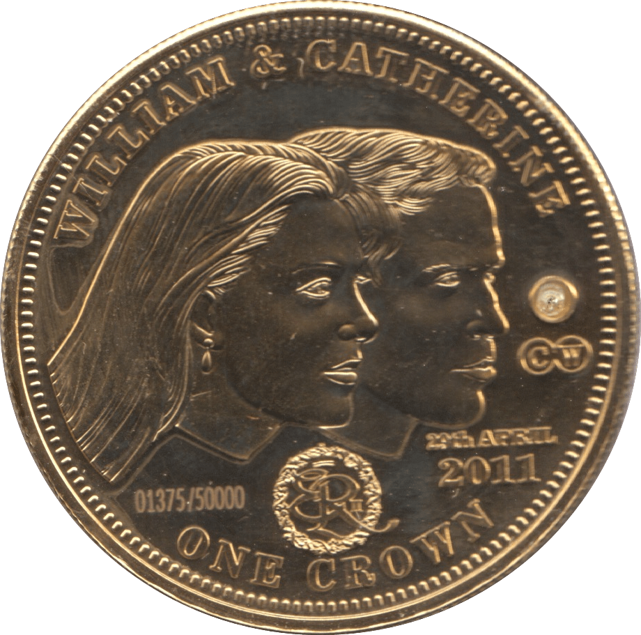 2011 ONE CROWN TRISTAN DA CUNHA F143 - WORLD COINS - Cambridgeshire Coins