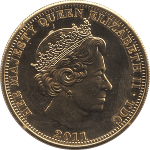 2011 ONE CROWN TRISTAN DA CUNHA F143 - WORLD COINS - Cambridgeshire Coins
