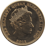 2011 ONE CROWN TRISTAN DA CUNHA F143 - WORLD COINS - Cambridgeshire Coins