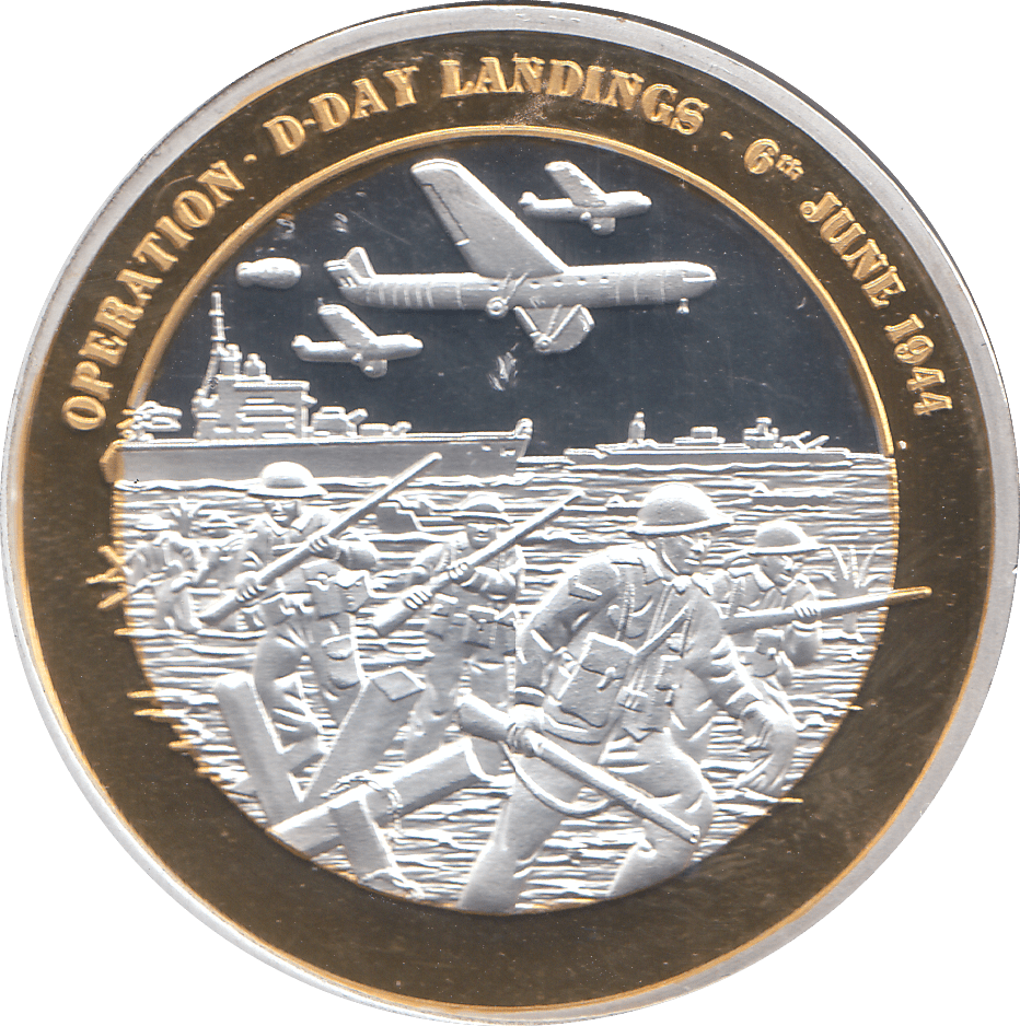 2011 OPERATION D - DAY COIN - WORLD COINS - Cambridgeshire Coins