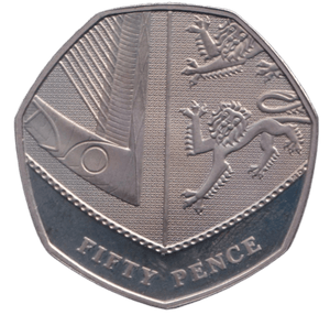 2011 PROOF 50P - 50p PROOF - Cambridgeshire Coins