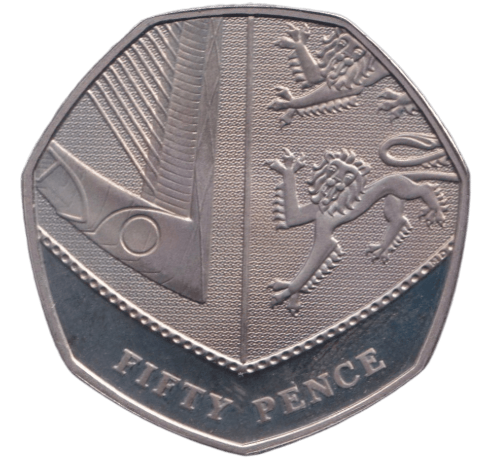 2011 PROOF 50P - 50p PROOF - Cambridgeshire Coins