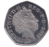 2011 PROOF 50P - 50p PROOF - Cambridgeshire Coins